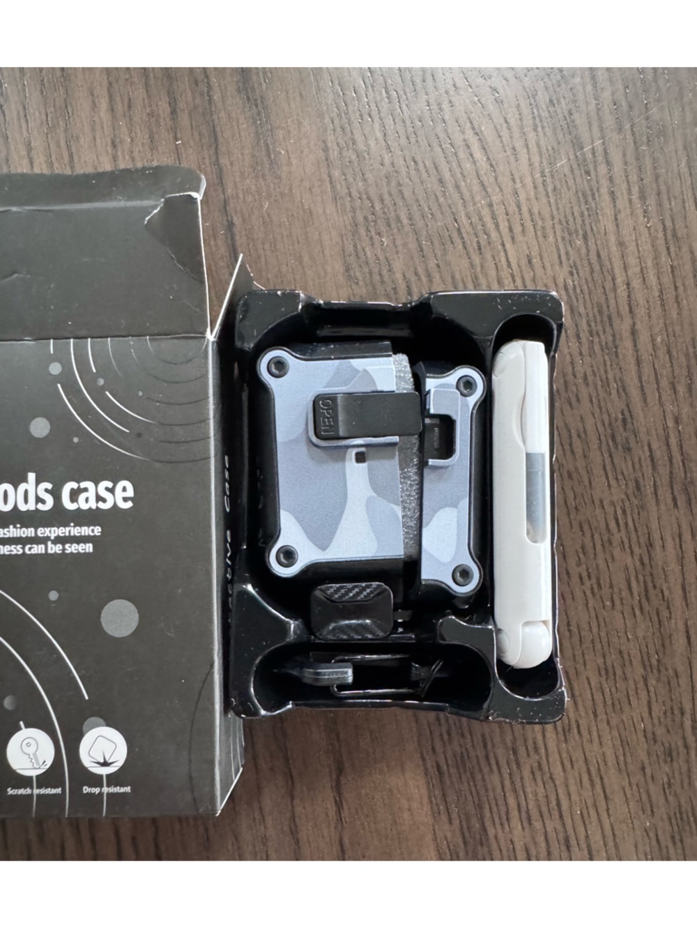 Protective Camouflage Grey AirPods 3rd gen Case Cover